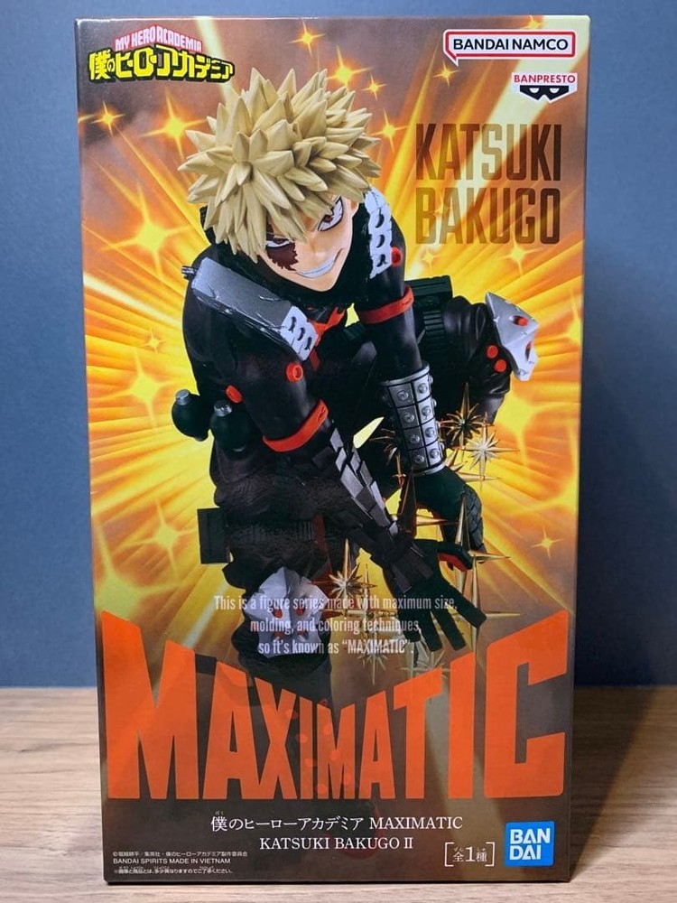 My Hero Academia MAXIMATIC Katsuki Bakugo II Figure NEW Japan 2026