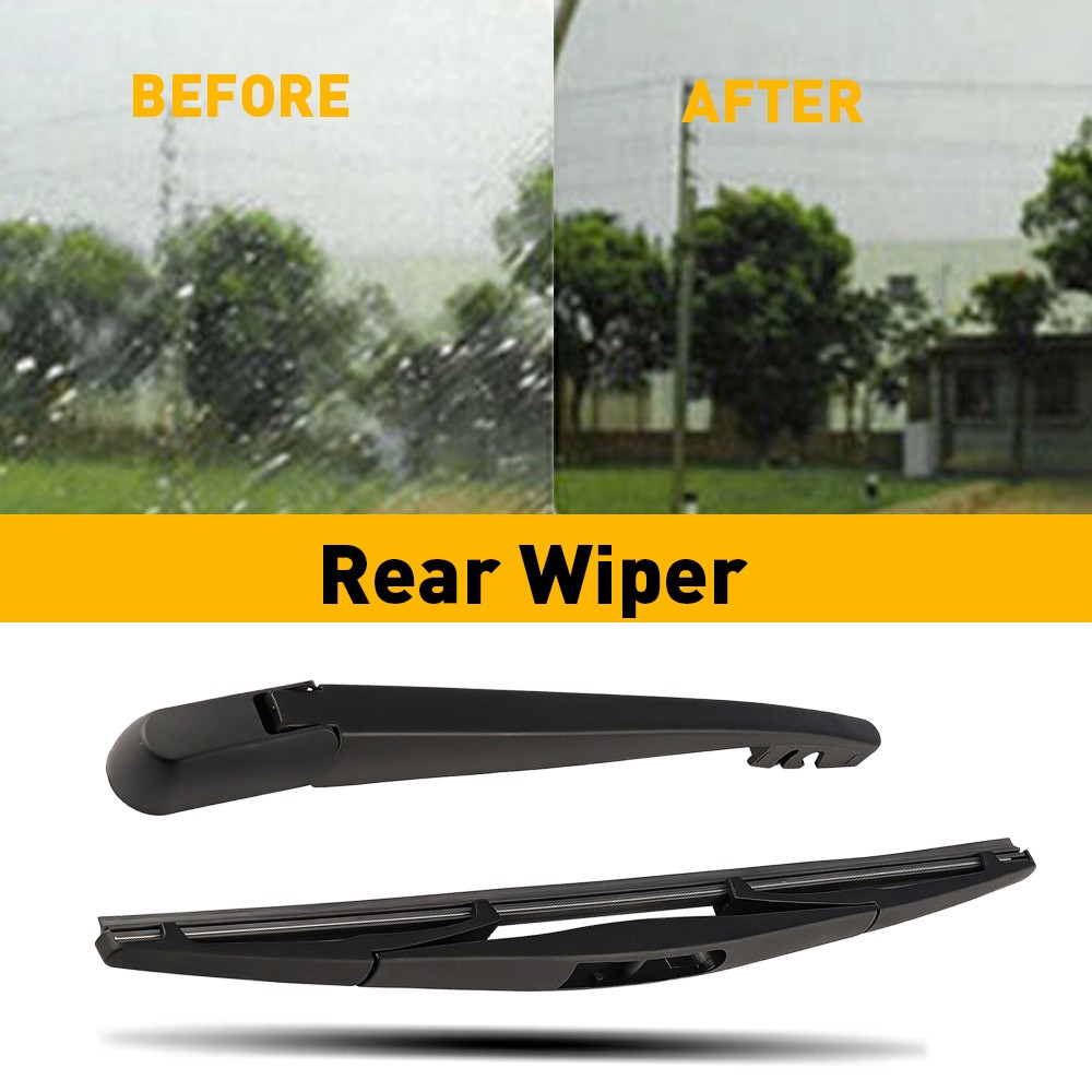 Rear Wiper Back Arm Windshield Blade Set For 2003-2019 Subaru Legacy/Impreza
