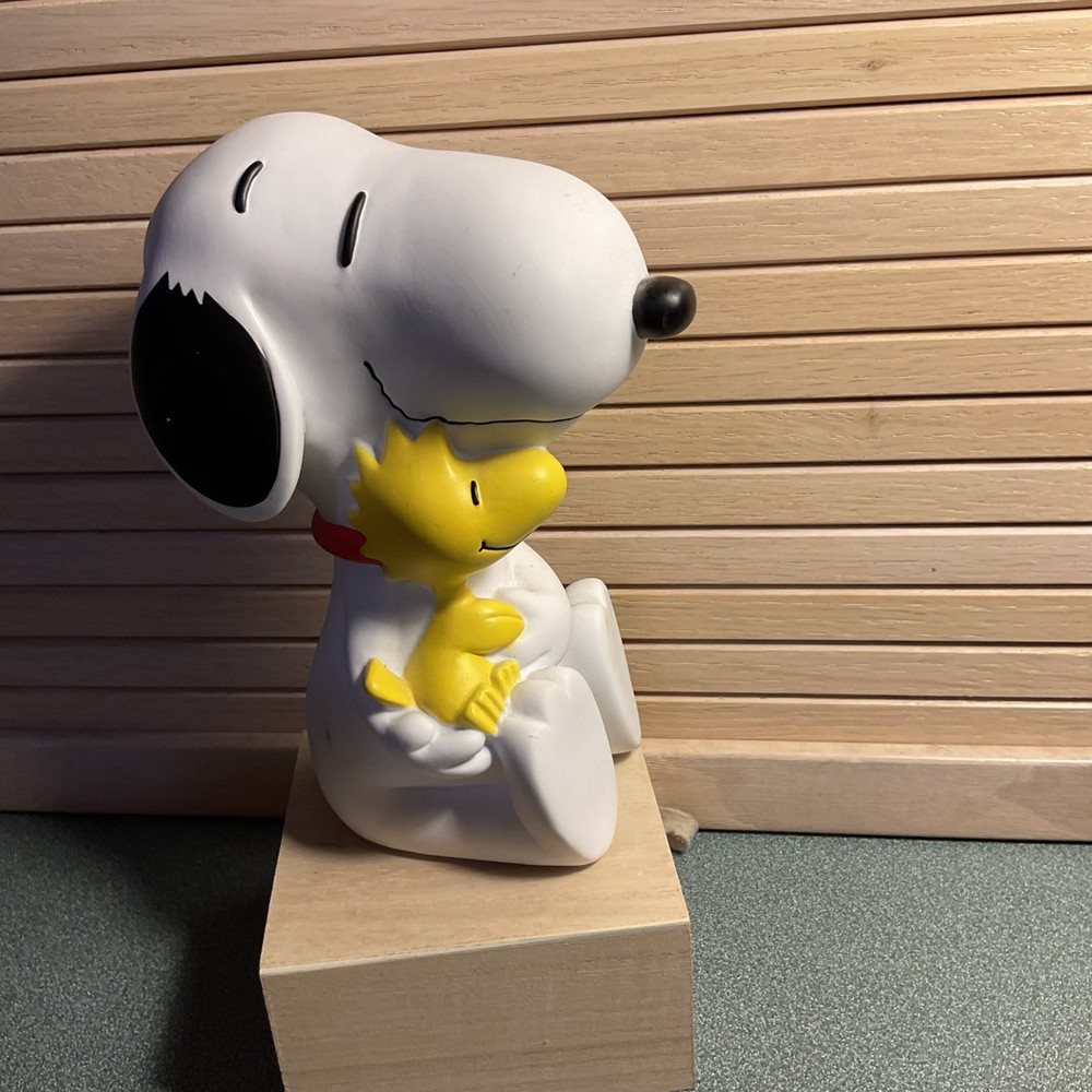 Peanuts Snoopy And Woodstock Piggy Bank