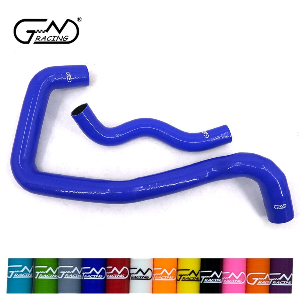 Fit 05-07 Ford 6.0 6.0L Powerstroke Diesel Silicone Upper & Lower Radiator Hose