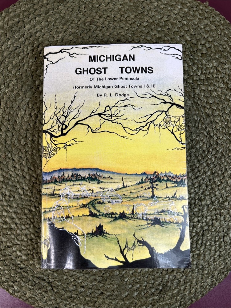 Michigan Ghost Towns Of The Lower Peninsula By R L Dodge Paperback