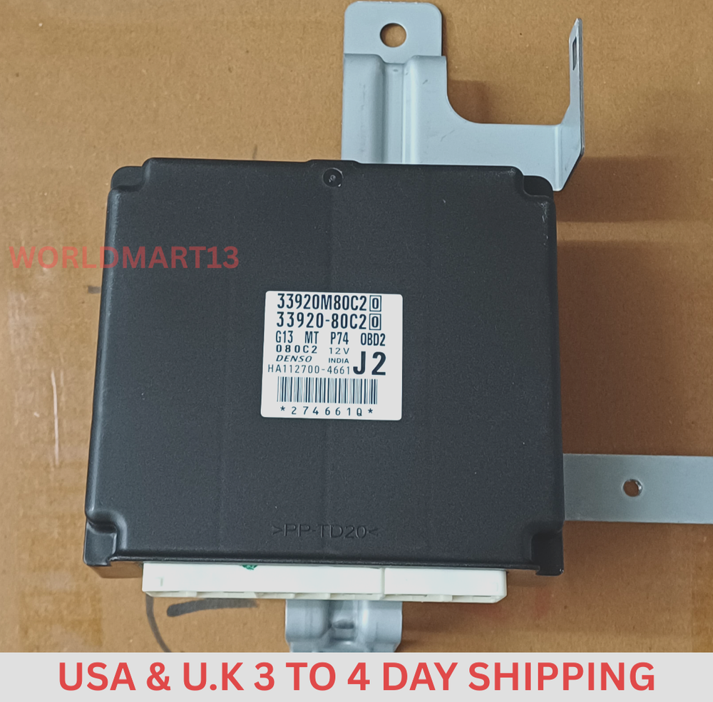 ECU Fits Suzuki Samurai SJ413 - G13BB 16 Valve engine 33920M80C20 FAST SHIPPING