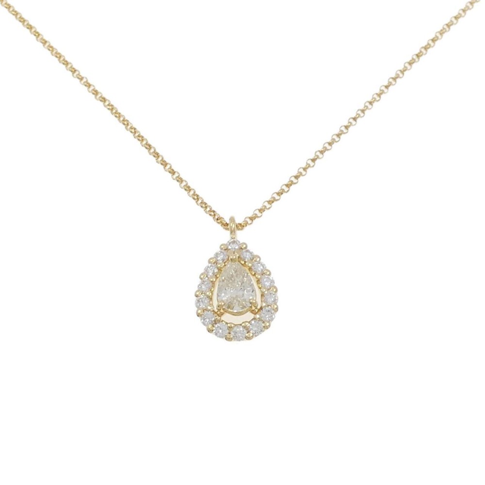Authentic TASAKI Diamond Necklace 0.51CT  #260-007-454-2468