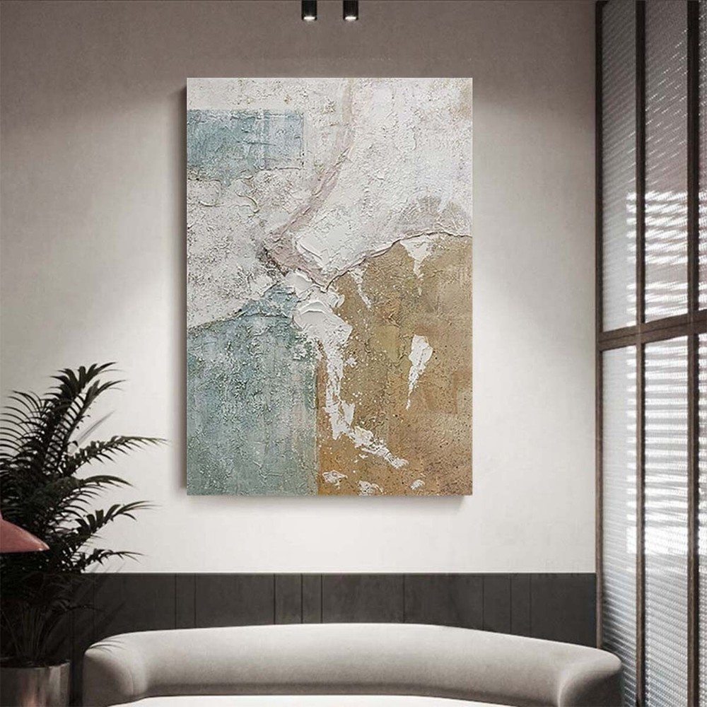 Room Decoration Oil Painting Handmade Canvas Abstract Mural Wall Art Hanging 767