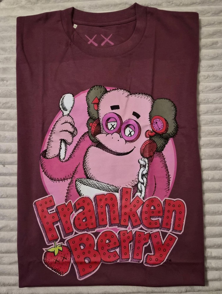 Franken Berry Graphic T-Shirt Kaws