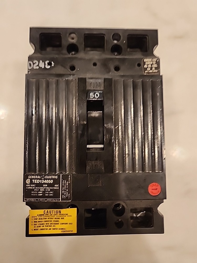 General Electric GE TED134050 50 Amp 3 Pole Circuit Breaker