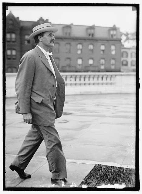 George William Norris Nebraska Senator 1913 Portrait Walking Suit Hat