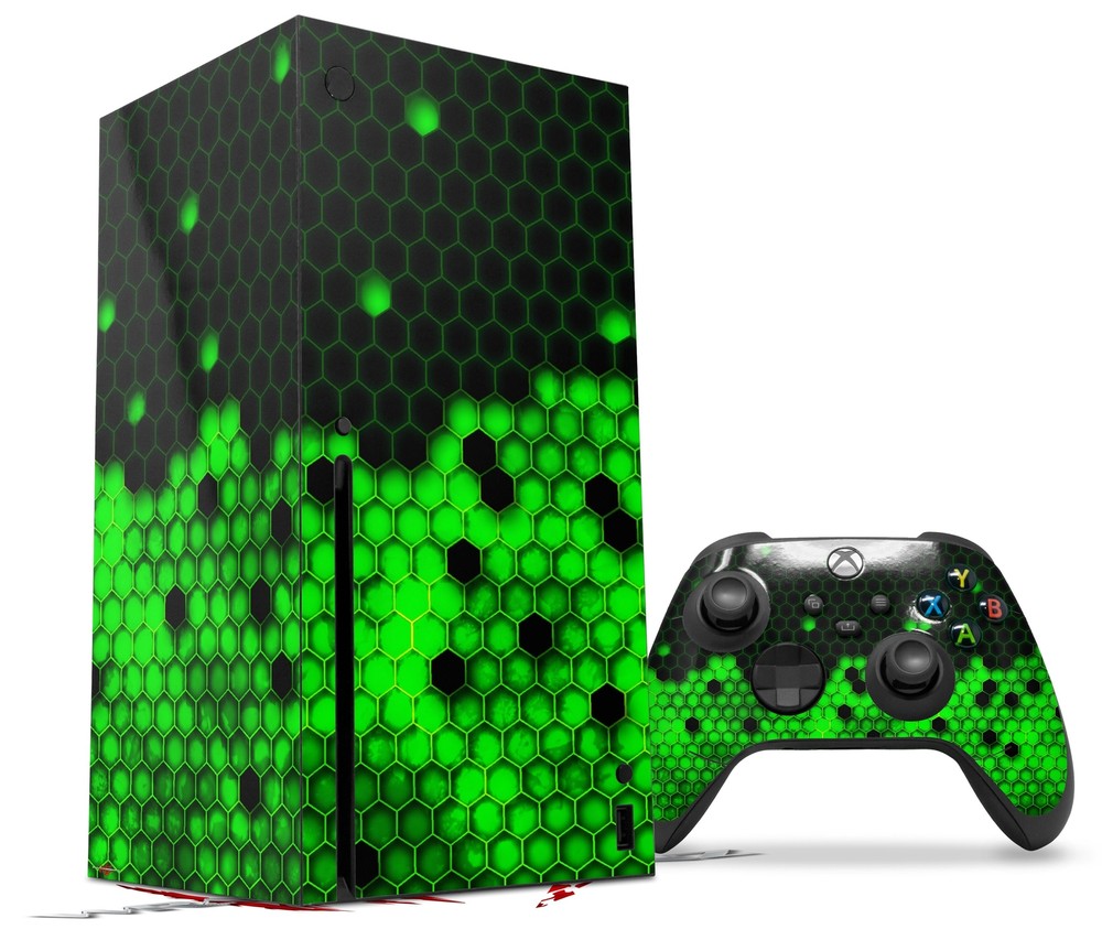 Skin Set for XBOX Series X HEX Green