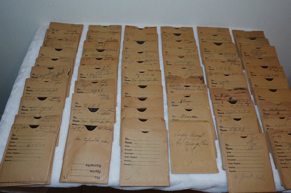 Aviation Military Air Shows Equipment 1940s Huge Photo Negative Collection