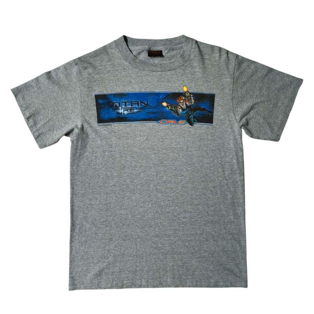 Vintage Titan A.E. Movie Promo Gale Solo Box T Shirt Changes Tag