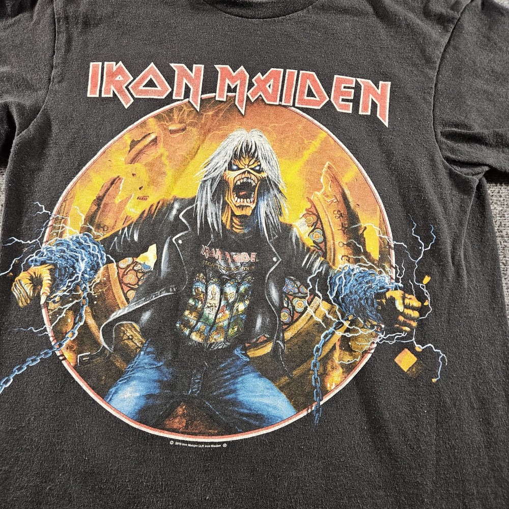 Iron Maiden Shirt Mens Small Black Legacy Of The Beast 2019 Tour Graphic Tee