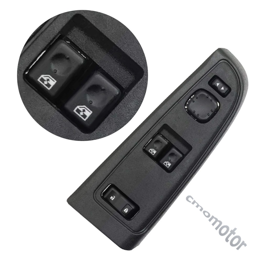 GMC Front Driver Side Power Window Switch & Bezel Assembly 15883318