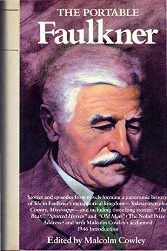 The Portable Faulkner - Hardcover, by William Faulkner; Malcolm - Acceptable