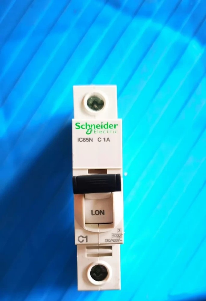 Schneider IC65N C1A 1P Miniature Circuit Breaker MCB 1A Single Pole A9F18101