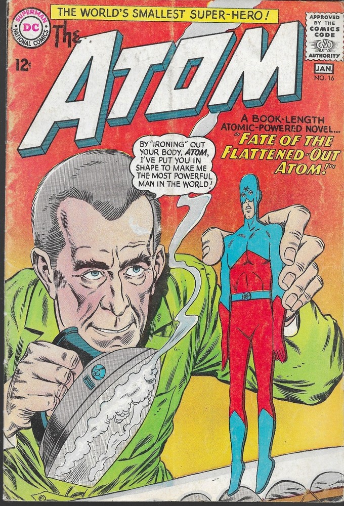 The Atom #16 (Gd) Silver Age Dc Comic, Gil Kane
