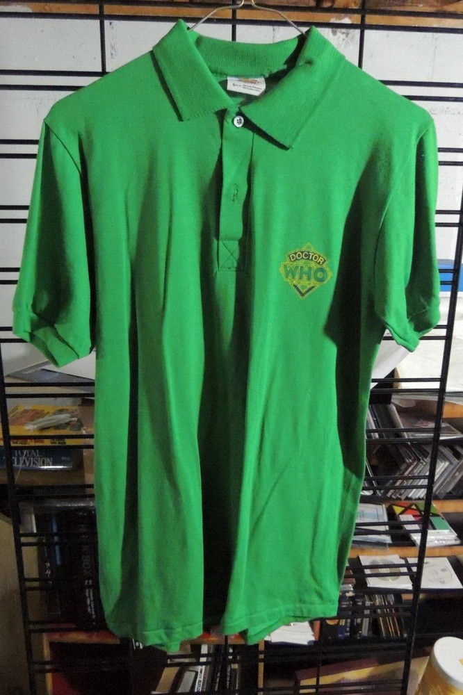 Doctor Who DWFCA Original Licensed Polo Shirt Diamond Logo - Kelly Green Small