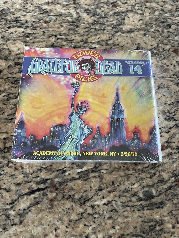 Grateful Dead Dave's Picks Vol 14 Academy Of Music NY 3/26/72 Sealed 3 Disc Set-image