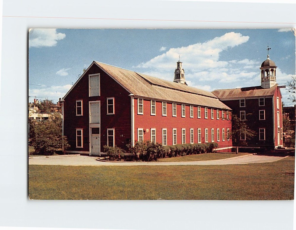 Postcard Old Slater Mill Pawtucket Rhode Island USA