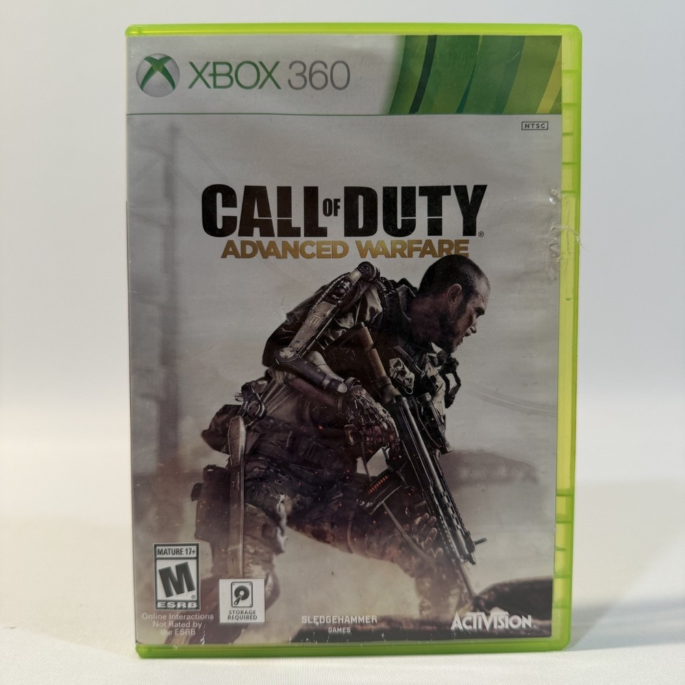 Call of Duty Advanced Warfare Microsoft Xbox 360 FPS Shooter Game CIB