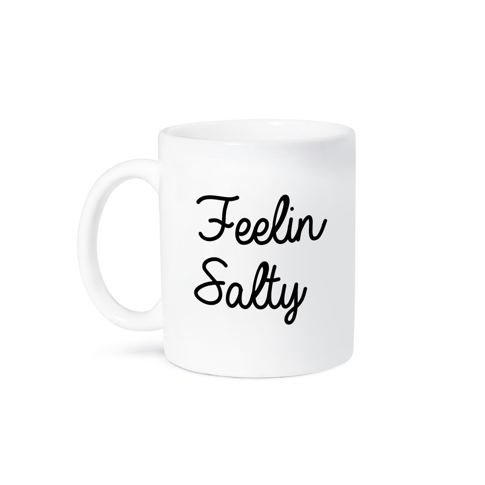 3dRose Feeling Salty Ceramic Mug for Coffee or Tea
