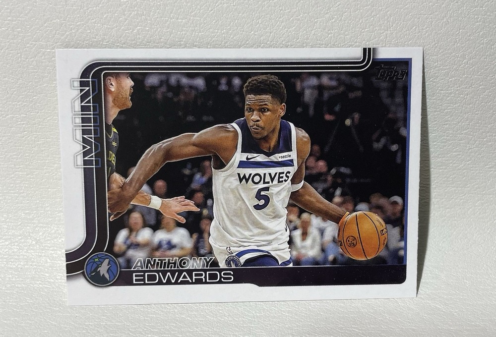 2025-26 Topps Anthony Edwards Minnesota Timberwolves #108