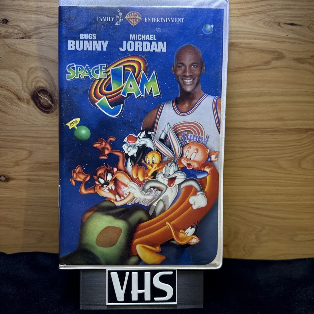 Space Jam (VHS, 1997, Clam Shell) * Buy 2 Get 1 Free - Bundle Shipping Discount