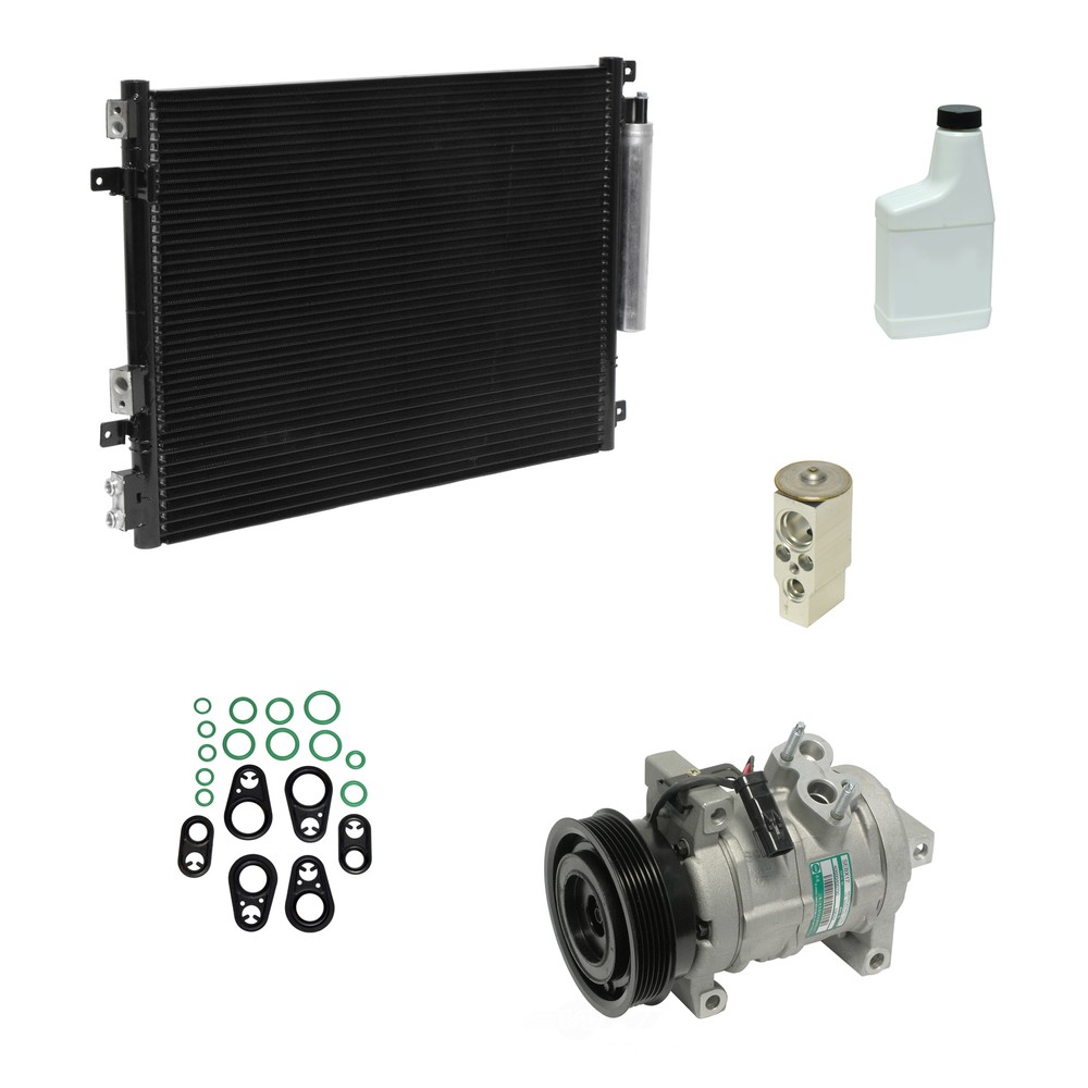 A/C Compressor Kit with Condenser Replacement UAC KT 4089A