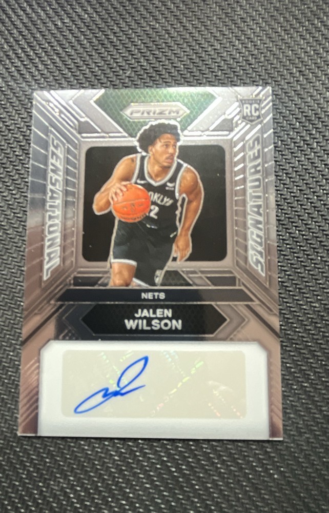 2023-24 Panini Prizm - Sensational Signatures Jalen Wilson #SS-LS (AU, RC)