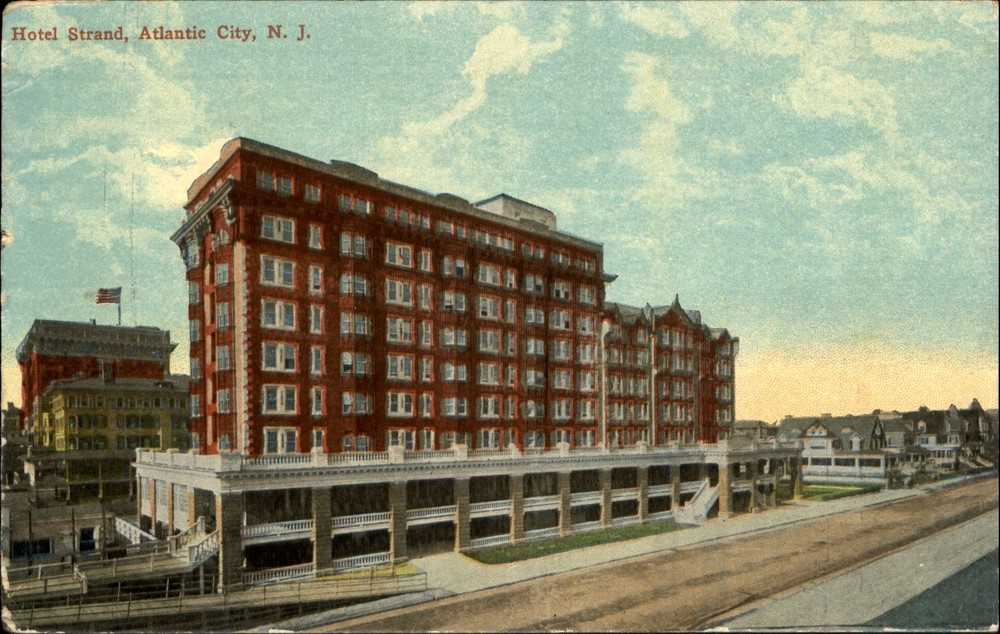 Hotel Strand Atlantic City New Jersey NJ ~ DPO? CHELSEA STATION 1911