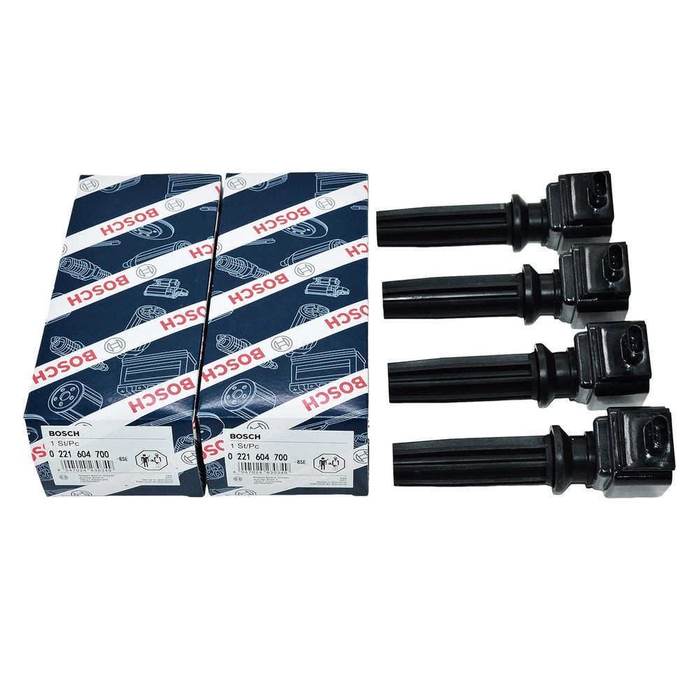 4Pcs 0221604700 Ignition Coil Fits For Land Rover Discovery Sport Lincoln 2.0L