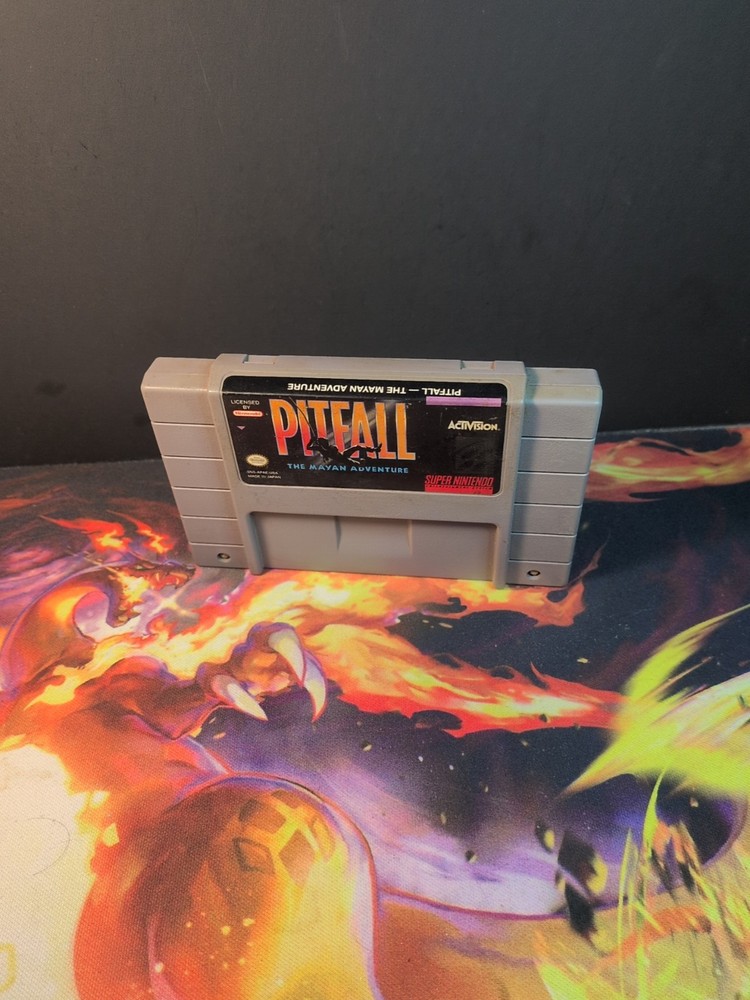 Pitfall: The Mayan Adventure (Super Nintendo SNES) Authentic & Tested Ships Fast