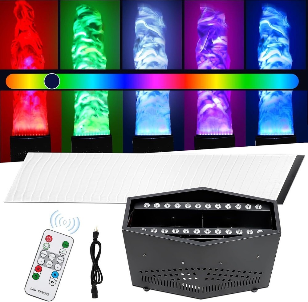 5 FT 36 LED Fake Fire Flame Artificial Flame Flame Lamp Effect for  Halloween