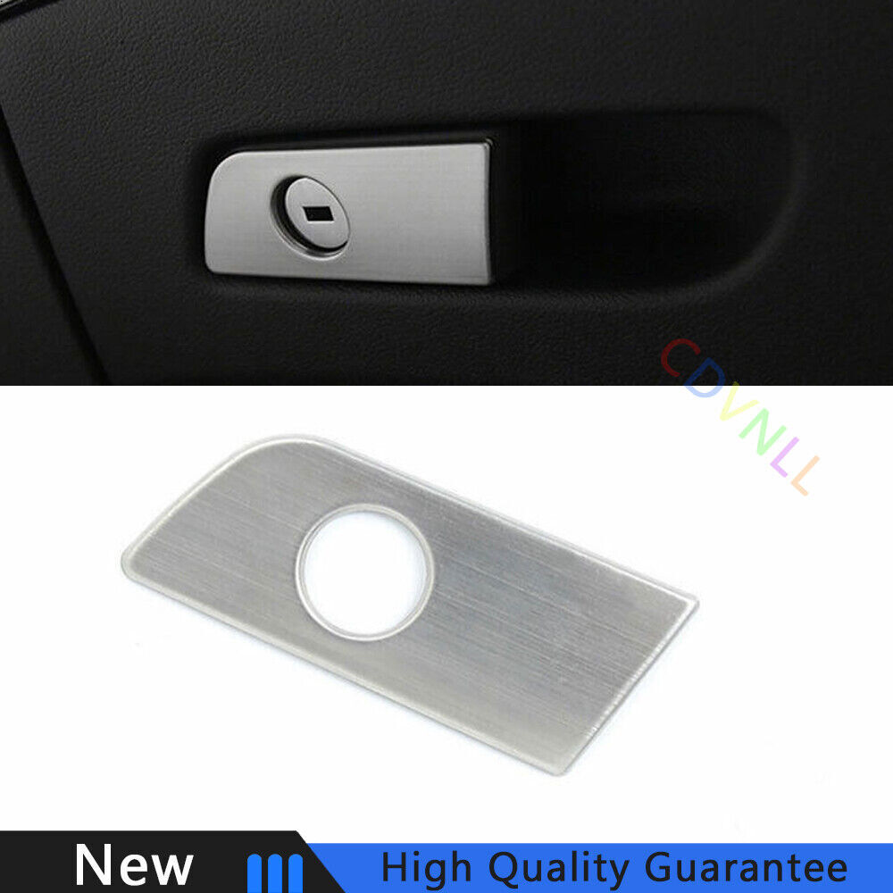 For Audi A4 A5 2017-2021 Silver Titanium Co-Pilot Storage Box Handle Bowl Trim