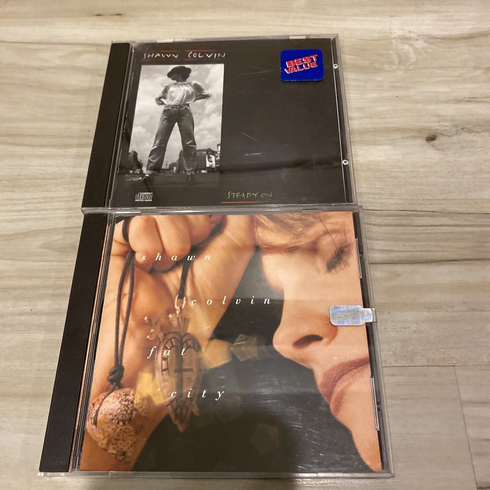 SHAWN COLVIN 2 CD LOT  Steady On & Fat City VG+