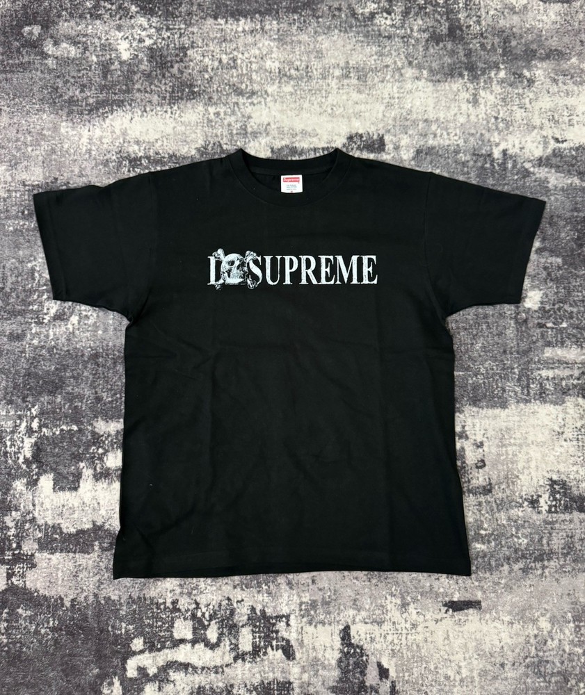 Supreme Skull T-shirt Black Sz MFits Like S-M