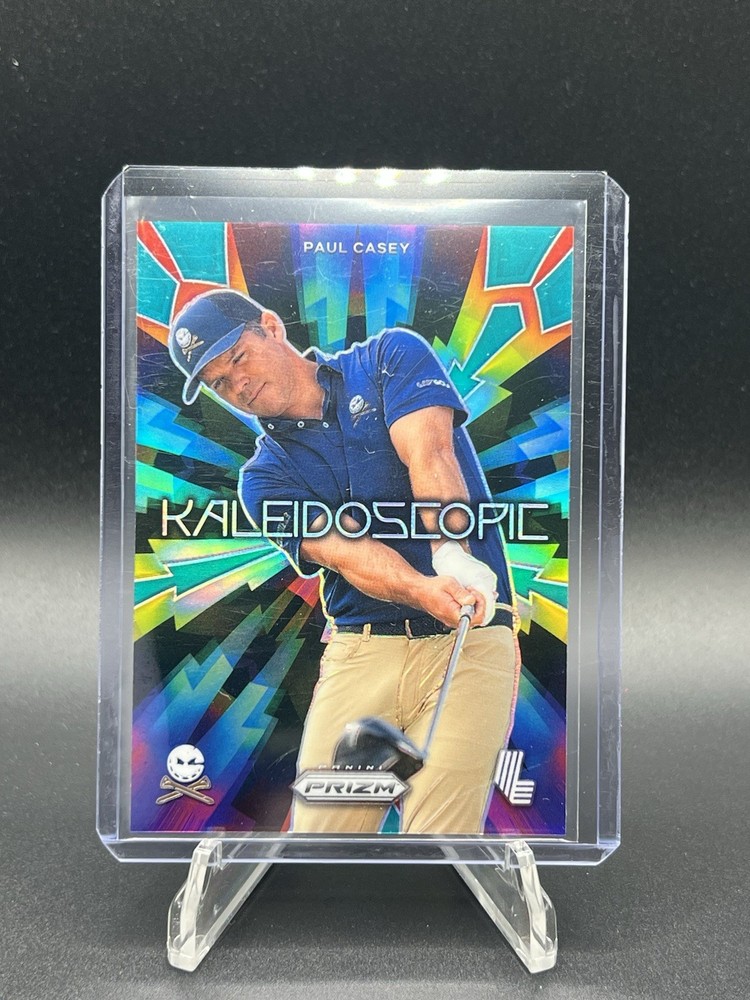 Paul Casey 2024 Panini Prizm LIV Golf Teal #/199 Kaleidoscopic Crushers GC #6