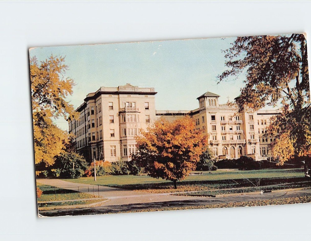 Postcard Le Fer Hall Saint Mary of the Woods College St. Marys Indiana USA