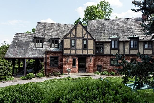 Charleston West Virginia 2010s Newton Road House Tudor Revival Mansion
