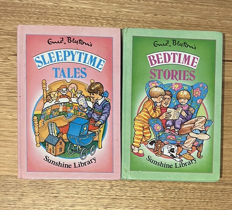 Enid  Blytons Bedtime & Sleepytime Tales 1990 Germany HardCover Rare FREE POST