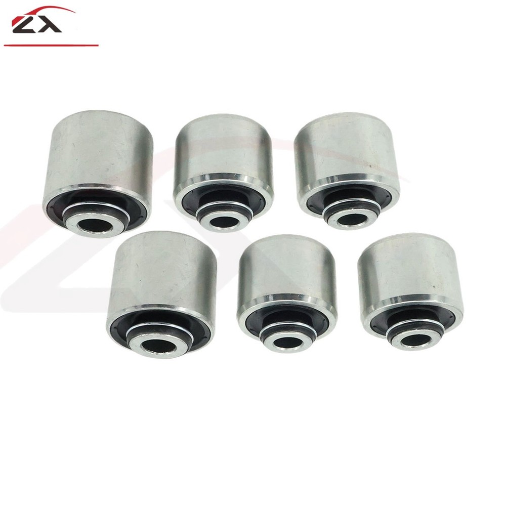 6pcs For 2014-18 Jeep Cherokee Rear Suspension Knuckle Bushing Kit 540-168