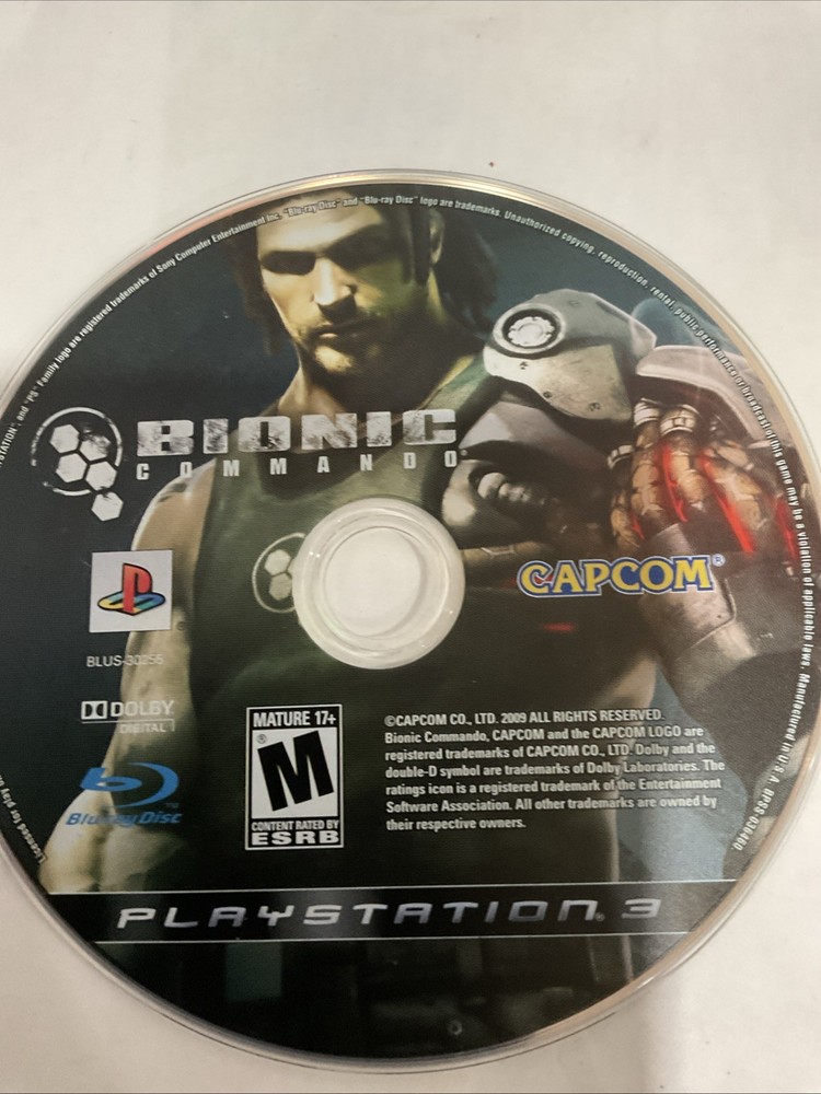 Bionic Commando (Sony PlayStation 3) -- DISC ONLY --