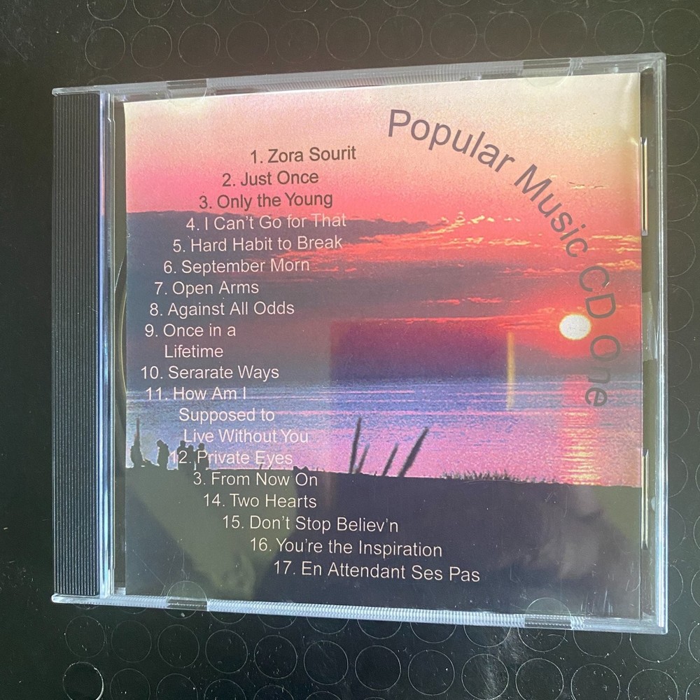 Various Artists – Popular Music CD One Pop Rock Compilation