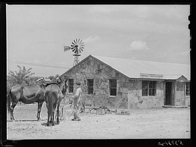 Community Service Center,Faulkner County,Centerville,Arkansas,AR,1940,FSA,1