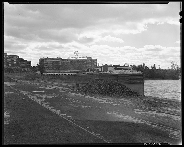 Photo:Schenectady New York 1930s General Electric Mohawk River Dam View