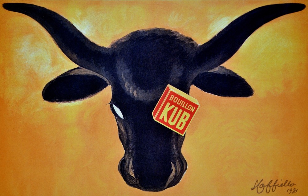 Beef Bouillon Advertisement Decorative Poster. Home Graphic Art Design. 3890