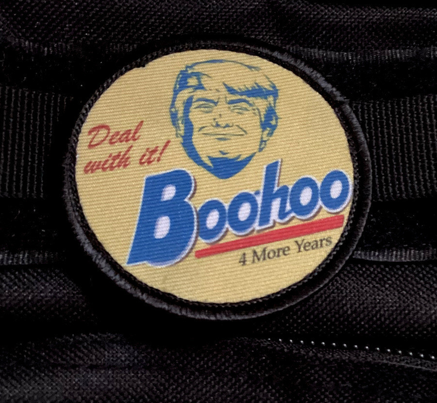 4 More Years Trump Felon Liberal Tears Patch Morale Hook [sub]