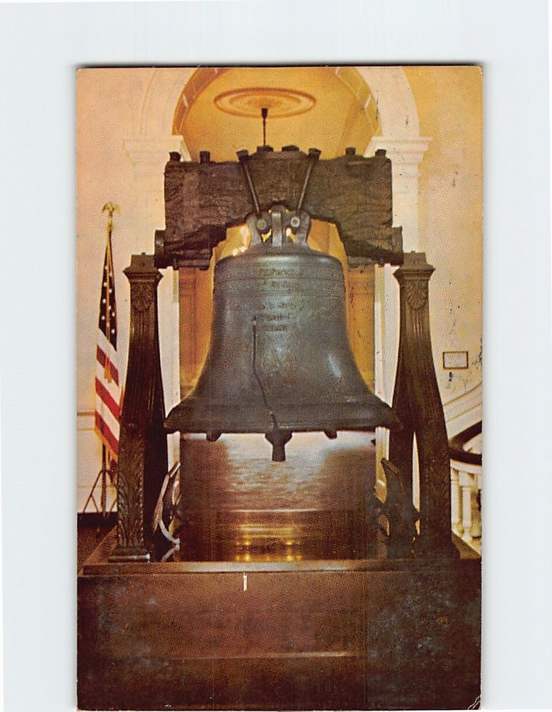 Postcard Liberty Bell Independence Hall Philadelphia Pennsylvania USA