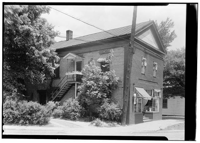 1936 Historic Brick House Exterior Historic American Buildings Survey