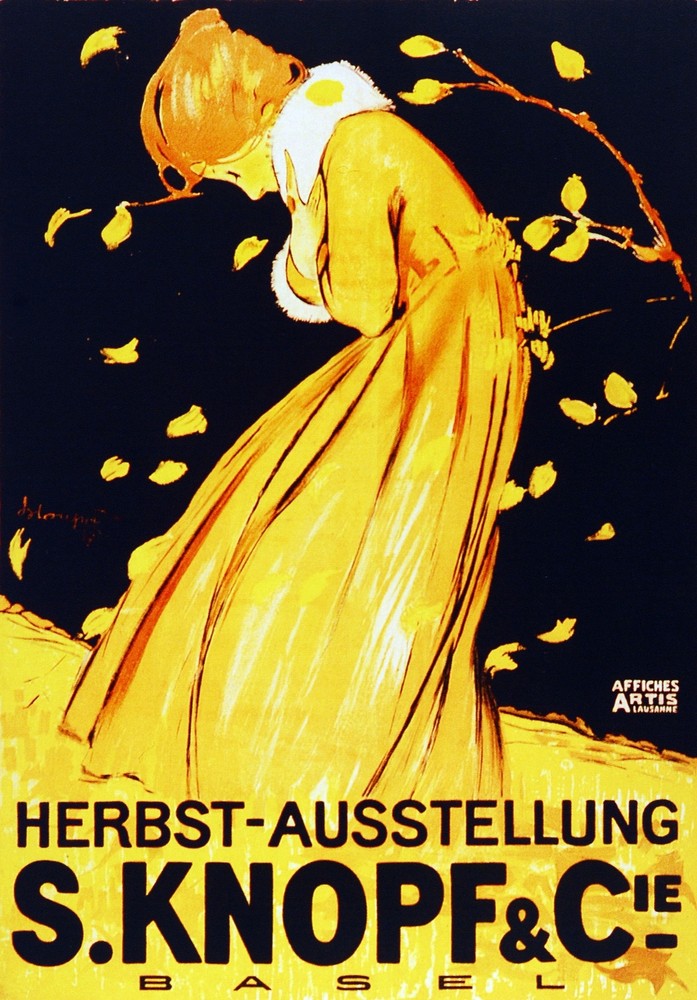 Herbst Ausstellung basel Decorative Poster. Fine Graphic Art Design 2893
