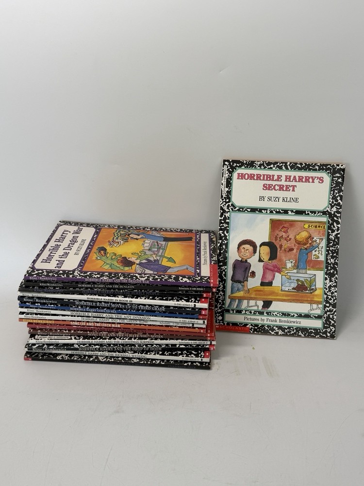 Lot 15 HORRIBLE HARRY Series Set Books Suzy Kline PB Kids Scholastic Chapter RL3